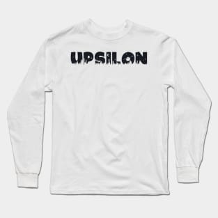 Upsilon Cityscape Letters Long Sleeve T-Shirt